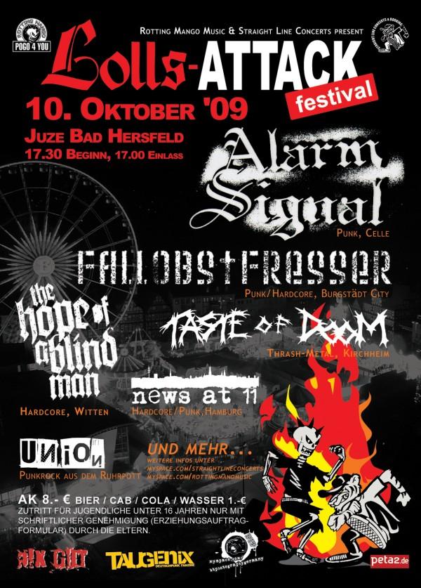 Flyer vom 10.10.2009