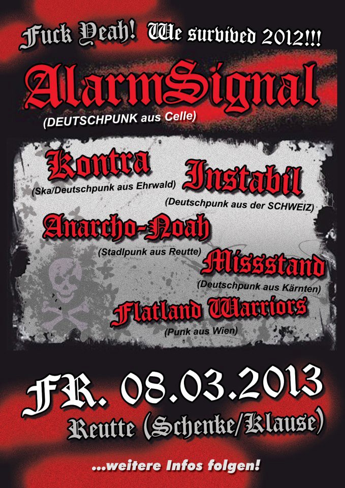 Flyer vom 08.03.2013