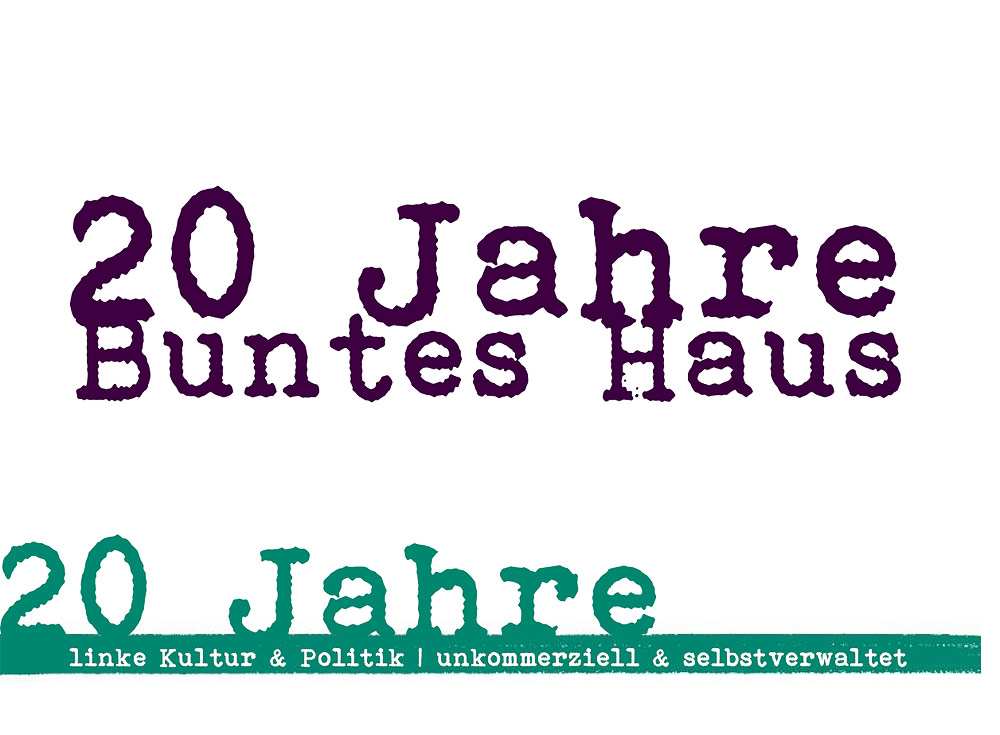 20 Jahre Buntes Haus Festival