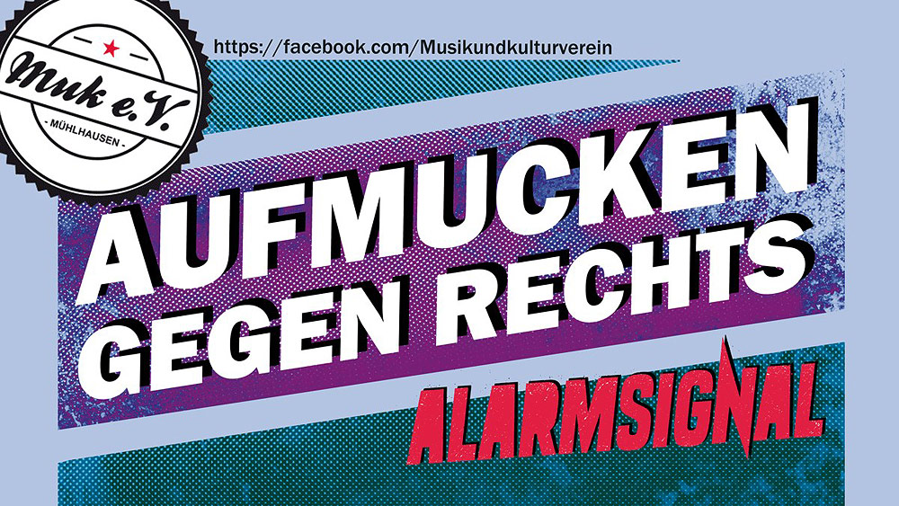 Alarmsignal auch beim Aufmucken gegen Rechts in Mühlheim