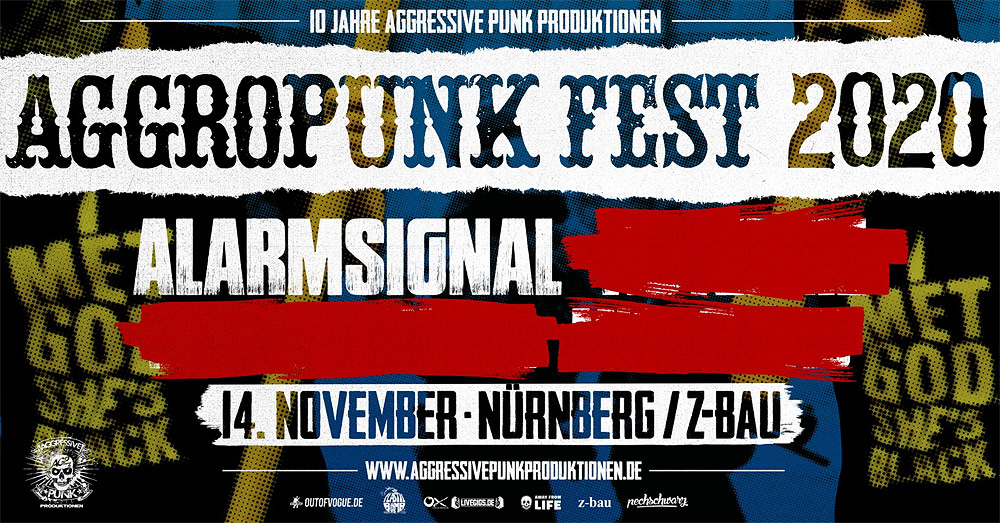 Alarmsignal beim Aggropunk Fest 2020