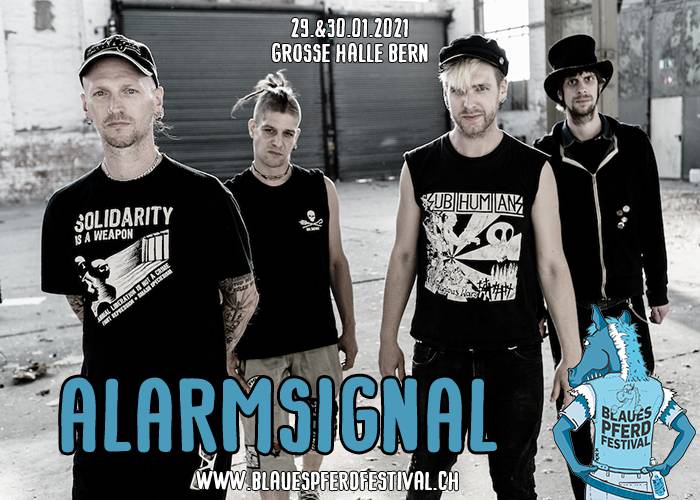 Alarmsignal beim Blaues Pferd Festival 2021