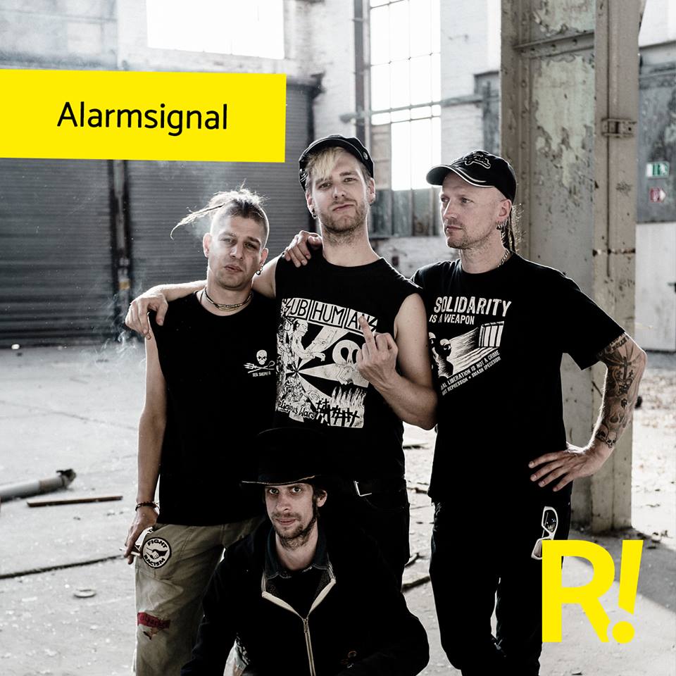 Alarmsignal beim Ract!festival 2019