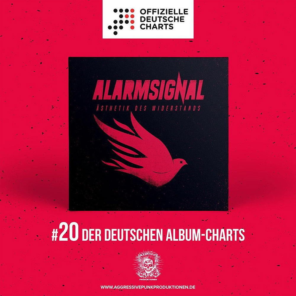 Alarmsignal erstmal in den deutschen Album-Charts
