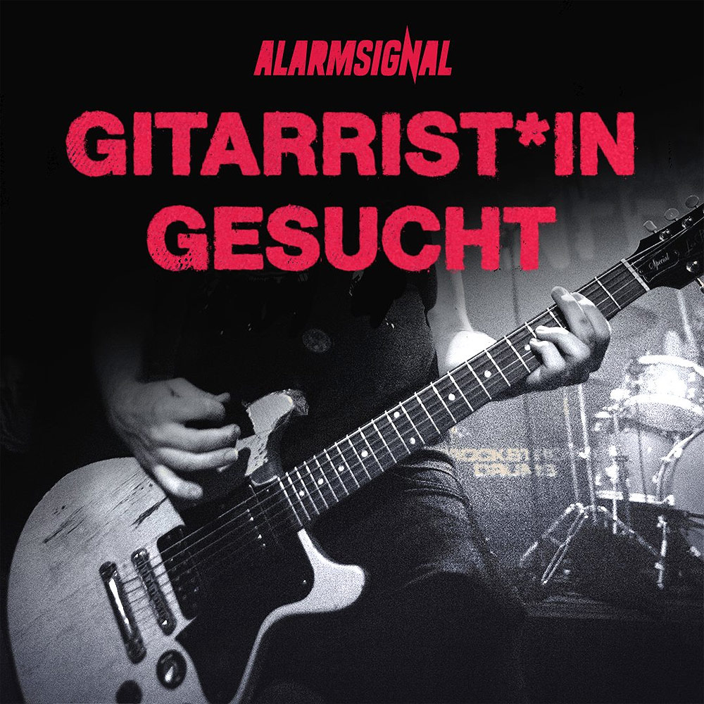 Alarmsignal sucht neuen Gitarrist*in