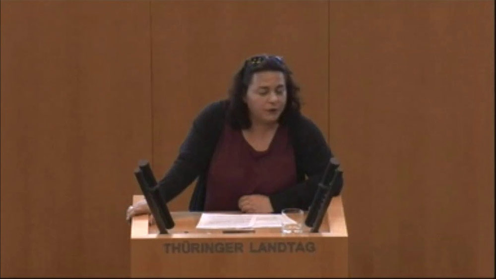 Katharina König-Preuss und ihre Punkrock-Rede im Thüringer Landtag