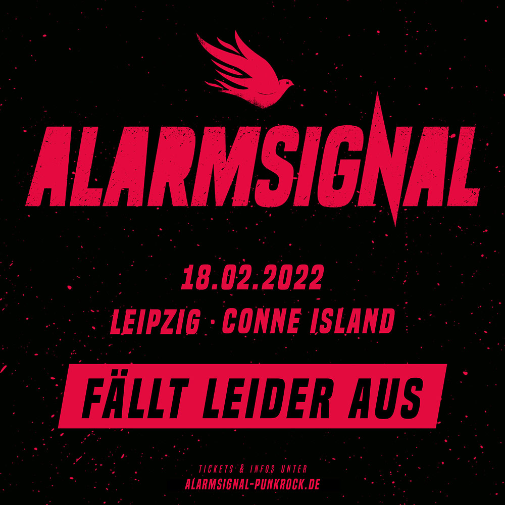 Konzert im Conne Island in Leipzig abgesagt