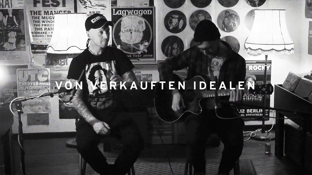 "Von verkauften Idealen" Akustik Version